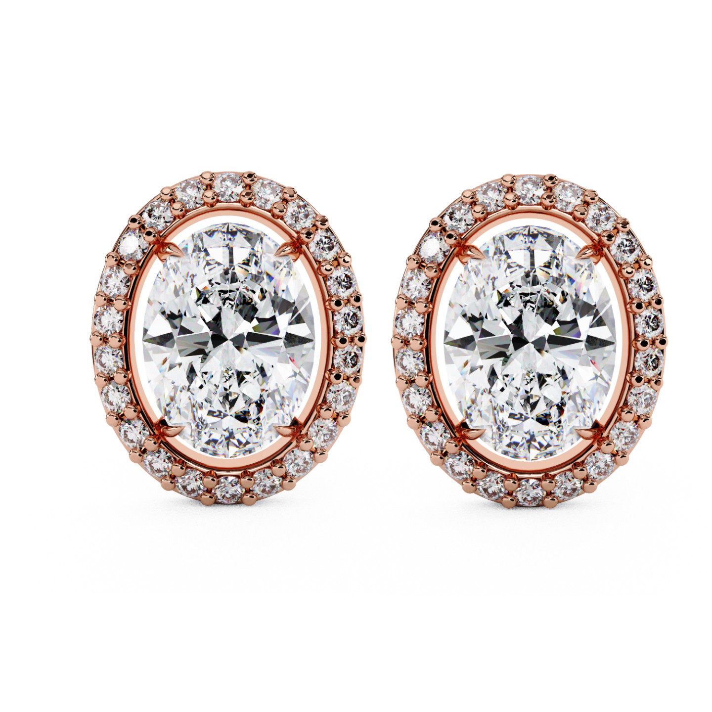 Puces d'oreilles halo libre