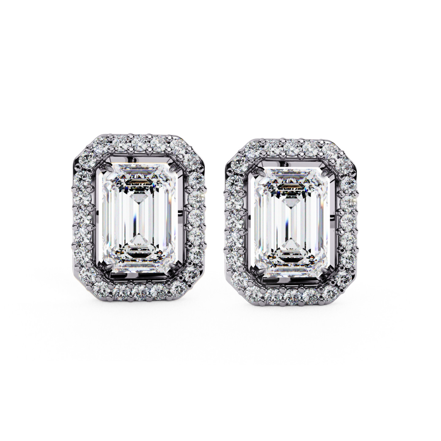 Puces d'oreilles halo libre