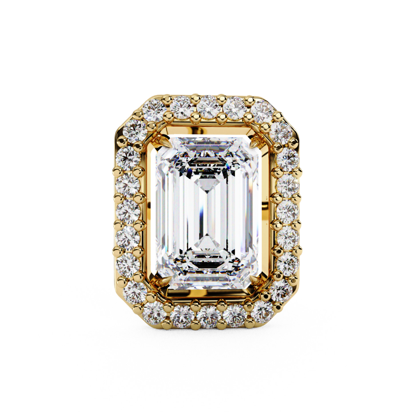 Puces d'oreilles halo libre