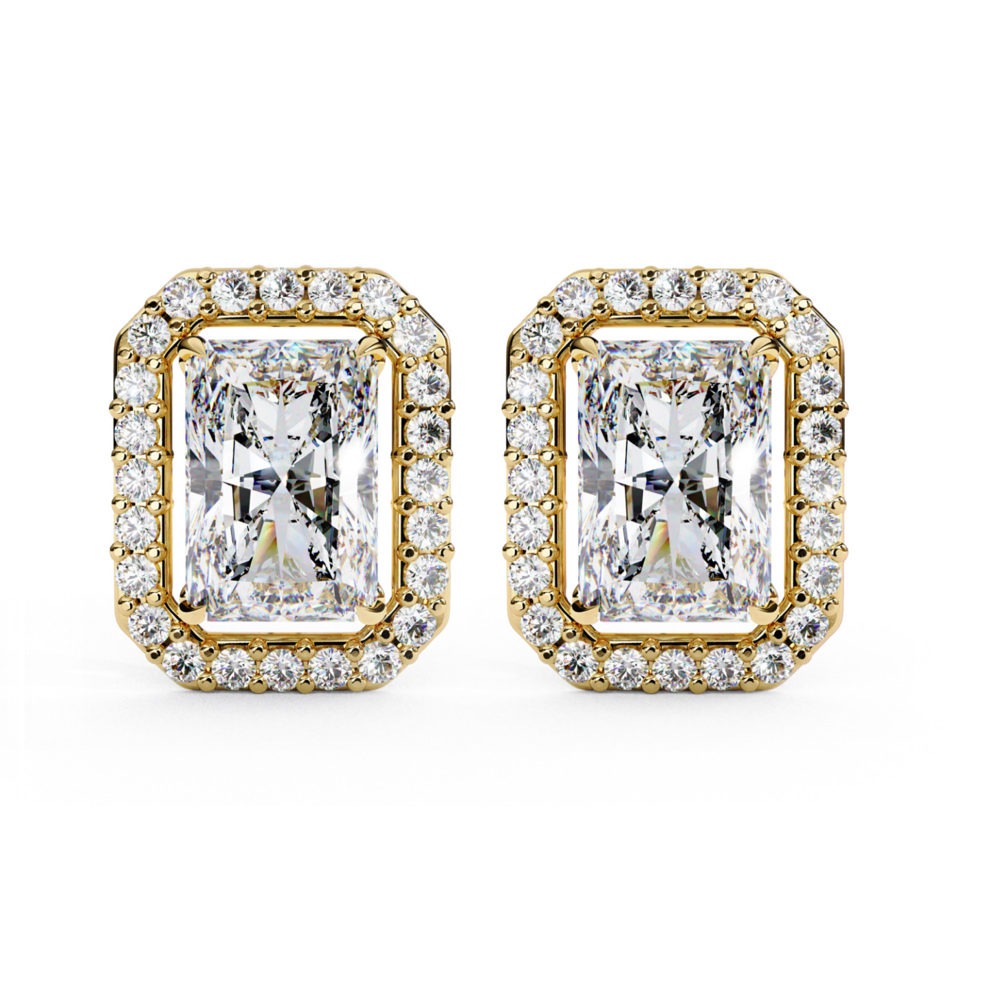 Puces d'oreilles halo libre