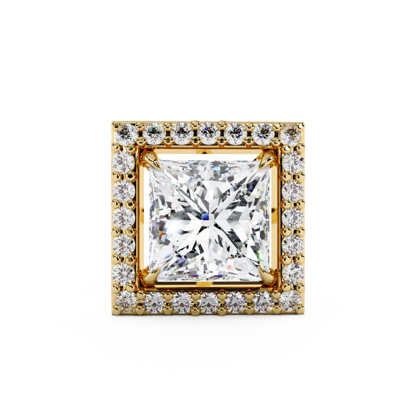 Puces d'oreilles halo libre