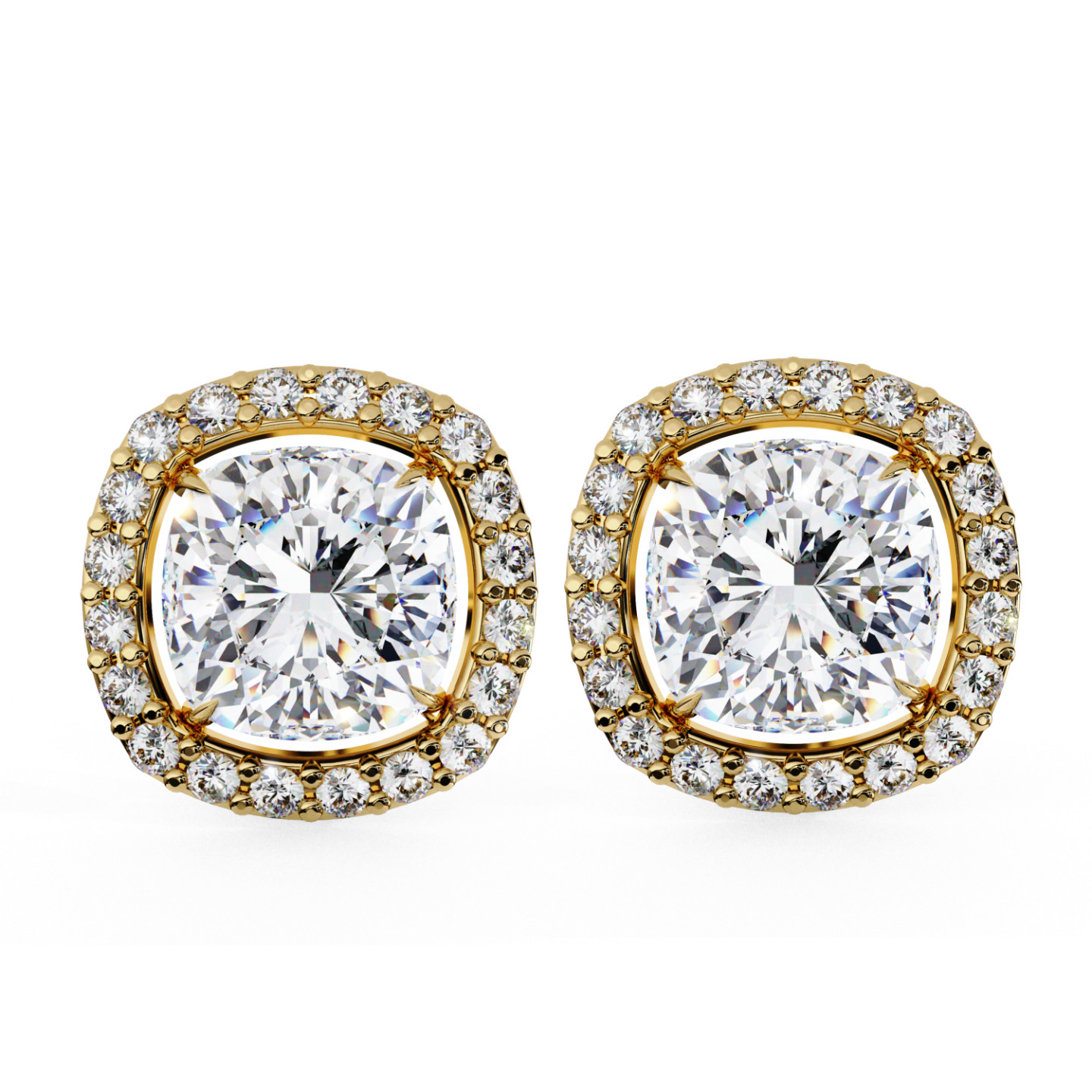 Puces d'oreilles halo libre