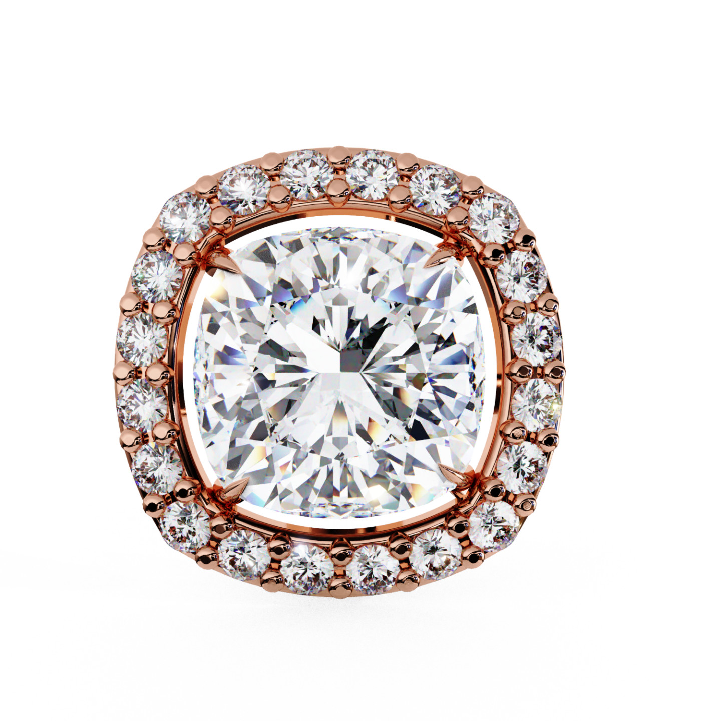 Puces d'oreilles halo libre