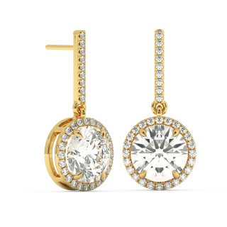 Boucle d'oreille halo