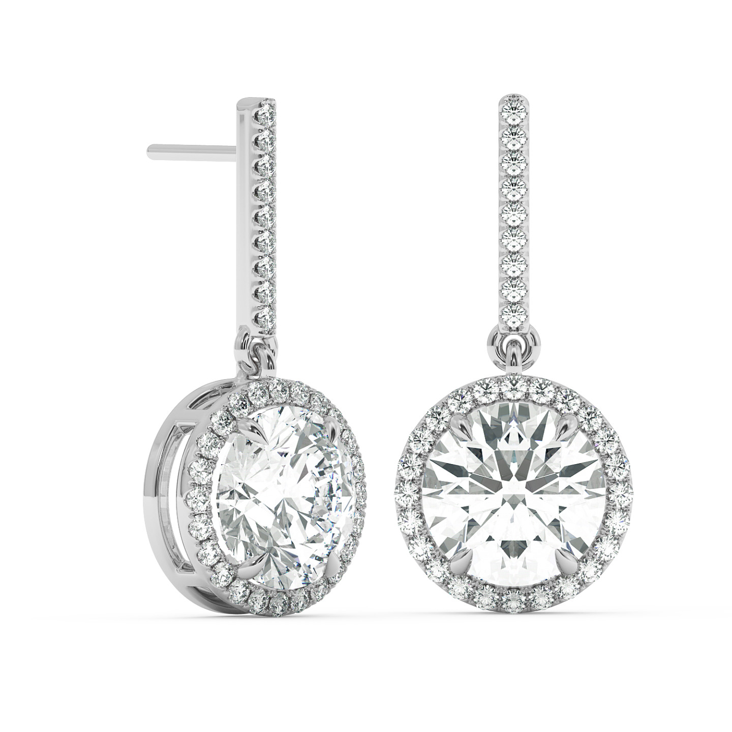 Boucle d'oreille halo