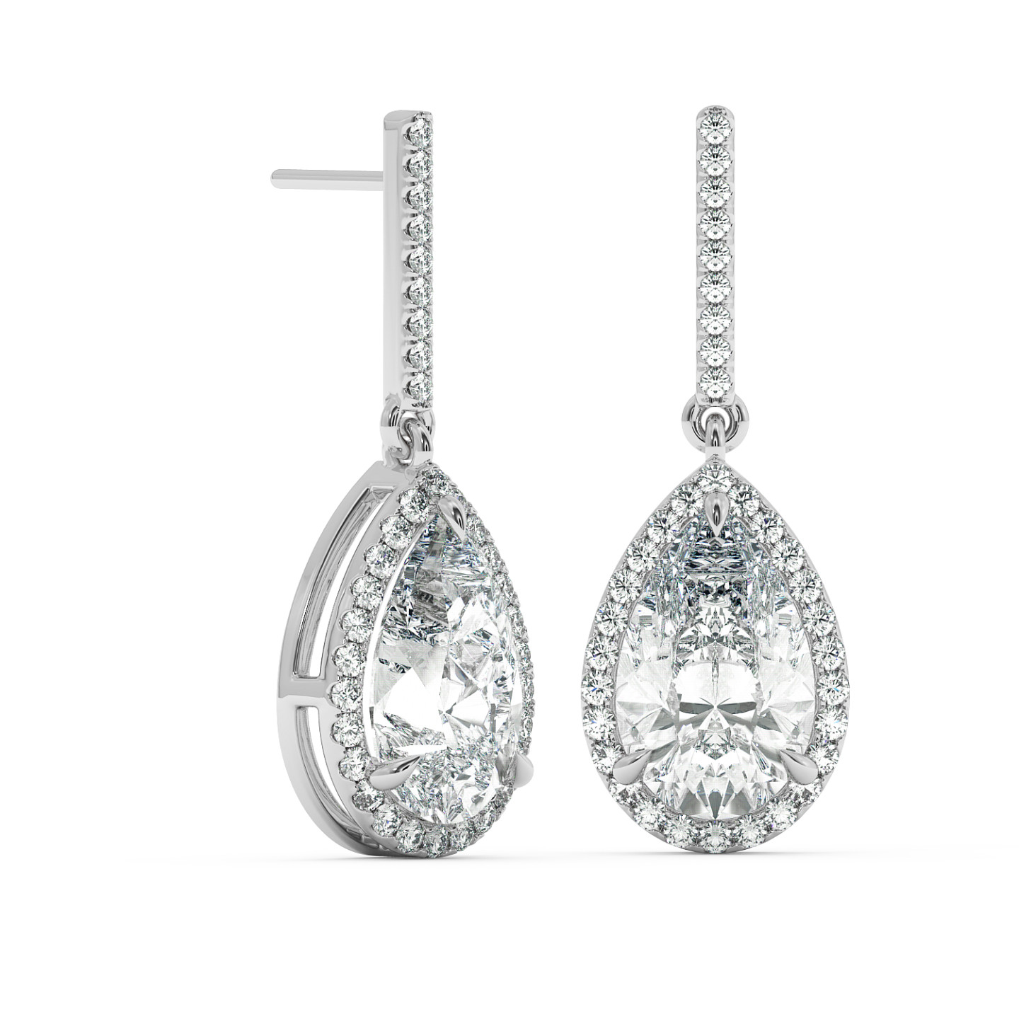 Boucle d'oreille halo