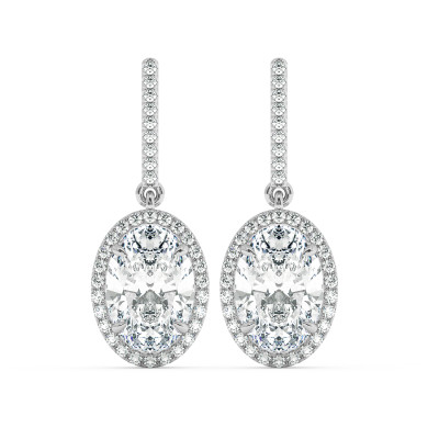 Boucle d'oreille halo