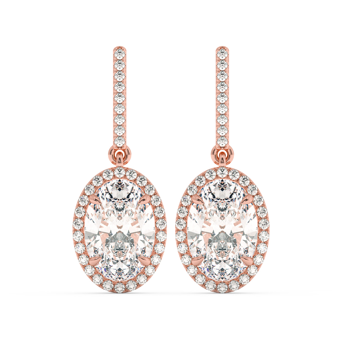 Boucle d'oreille halo