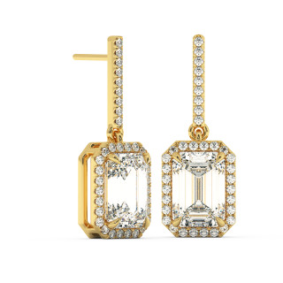 Boucle d'oreille halo