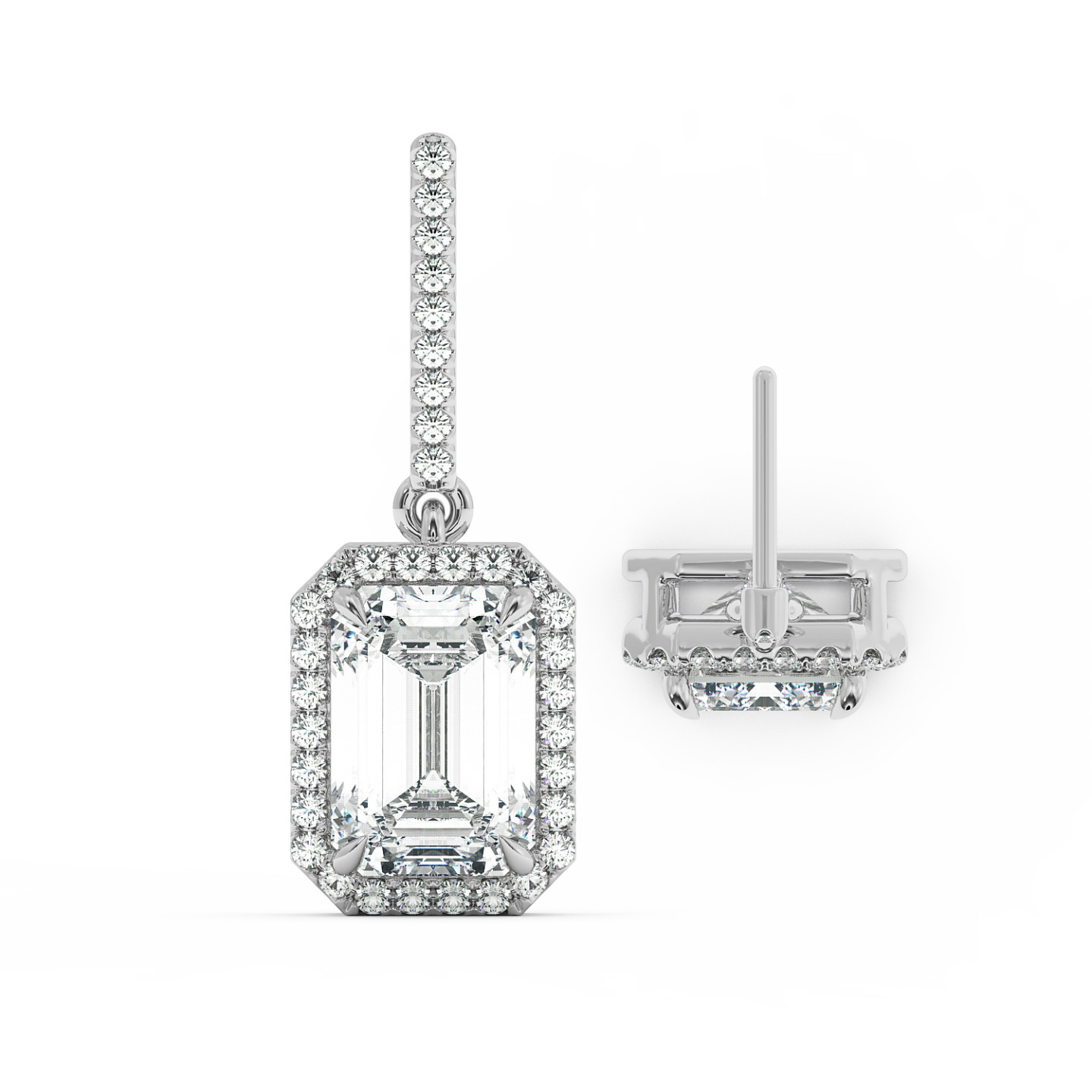 Boucle d'oreille halo