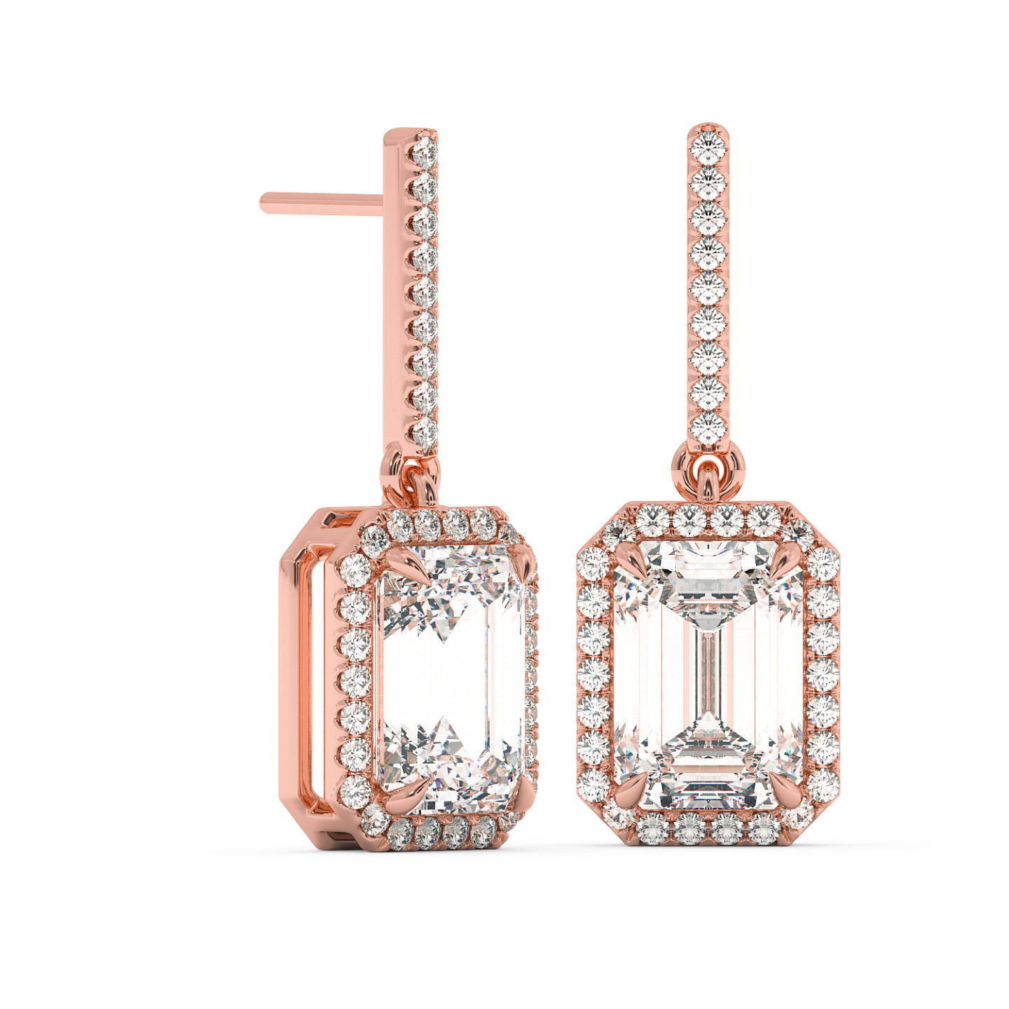 Boucle d'oreille halo