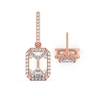 Boucle d'oreille halo