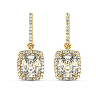 Boucle d'oreille halo