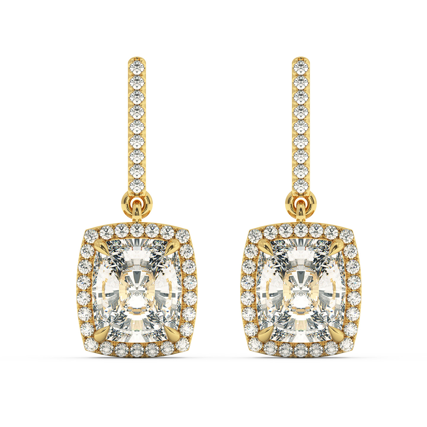 Boucle d'oreille halo