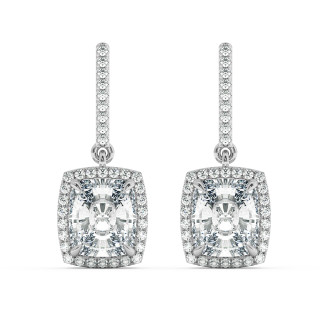 Boucle d'oreille halo