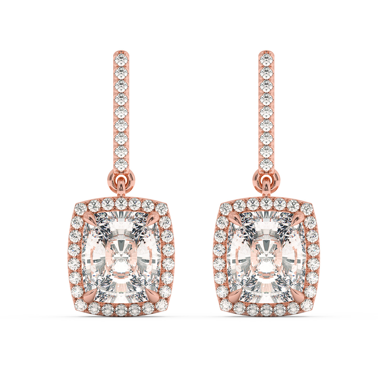 Boucle d'oreille halo