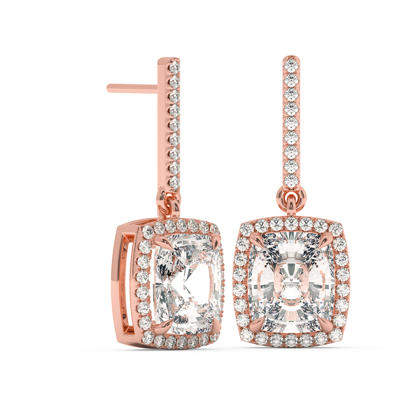 Boucle d'oreille halo